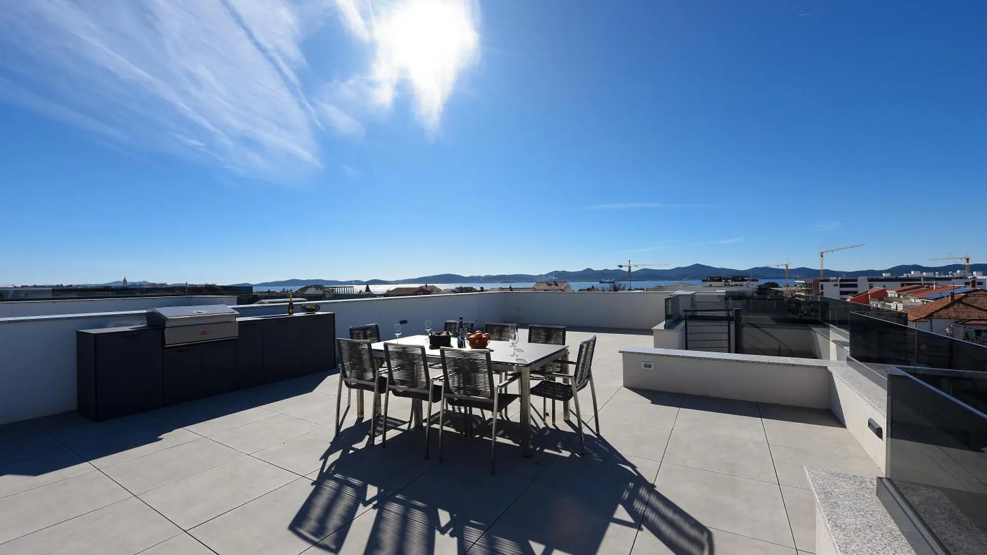 Apartment Fux Penthouse Whirlpool Meerblick Zadar