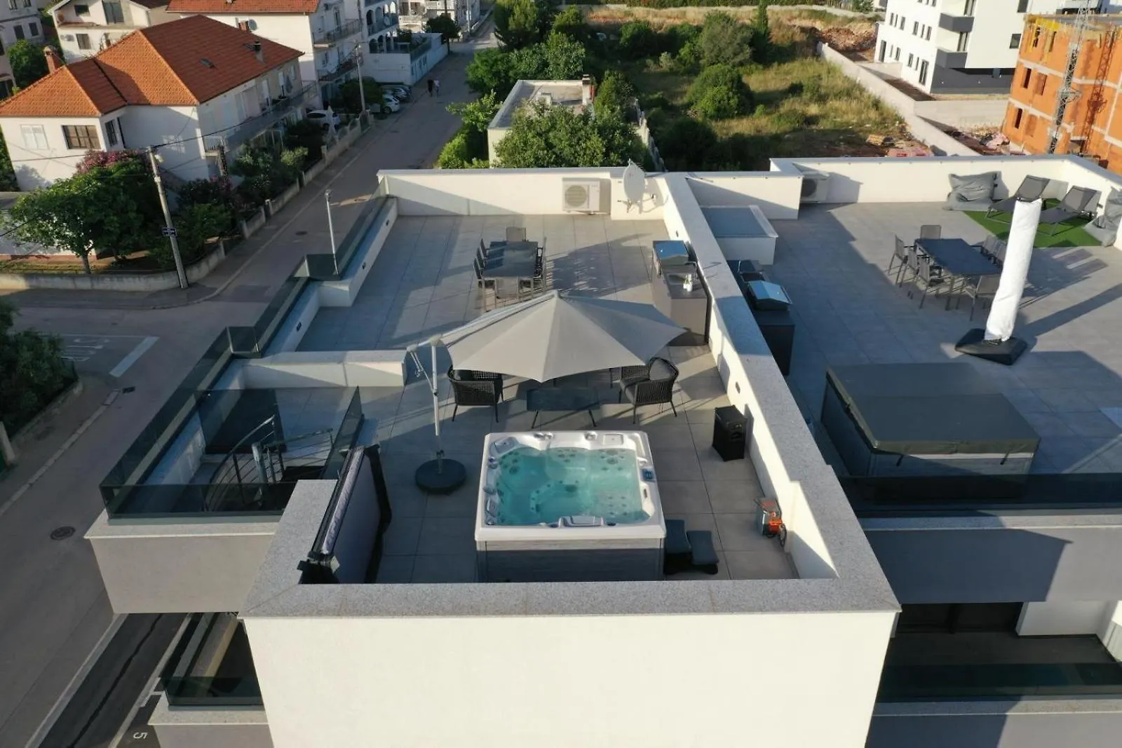 Fux Penthouse Whirlpool Meerblick Zadar Apartment