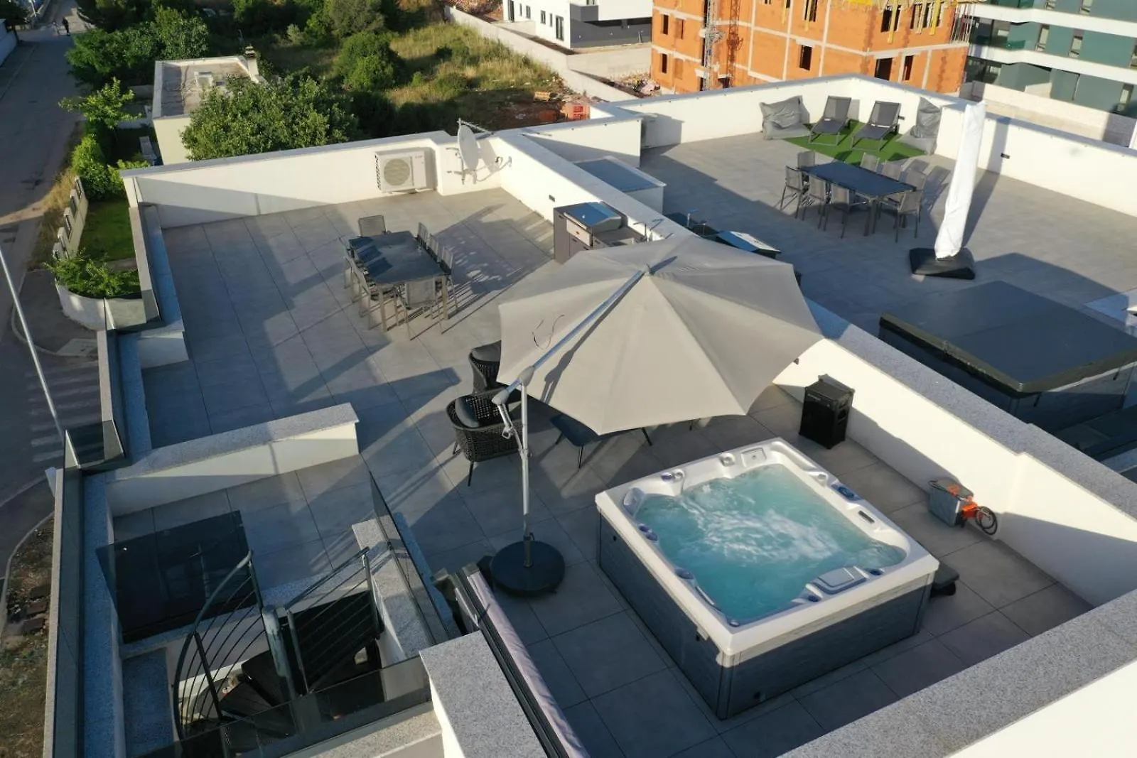 Apartment Fux Penthouse Whirlpool Meerblick Zadar Croatia